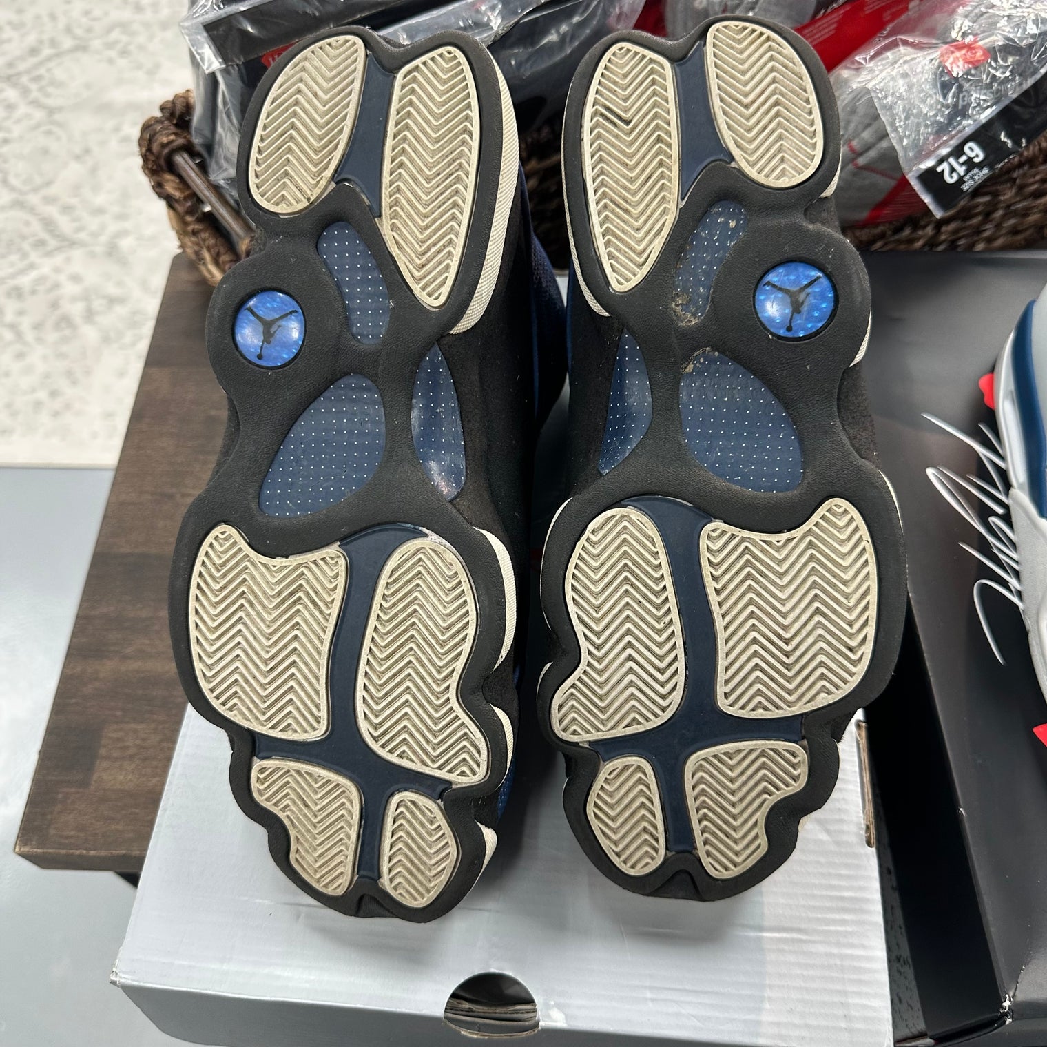 Brave Blue Jordan 13 (USED)