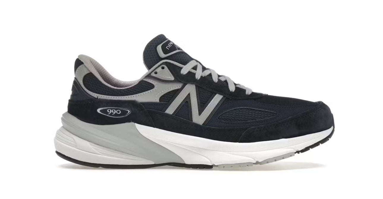 MiUSA Navy White New Balance 990v6