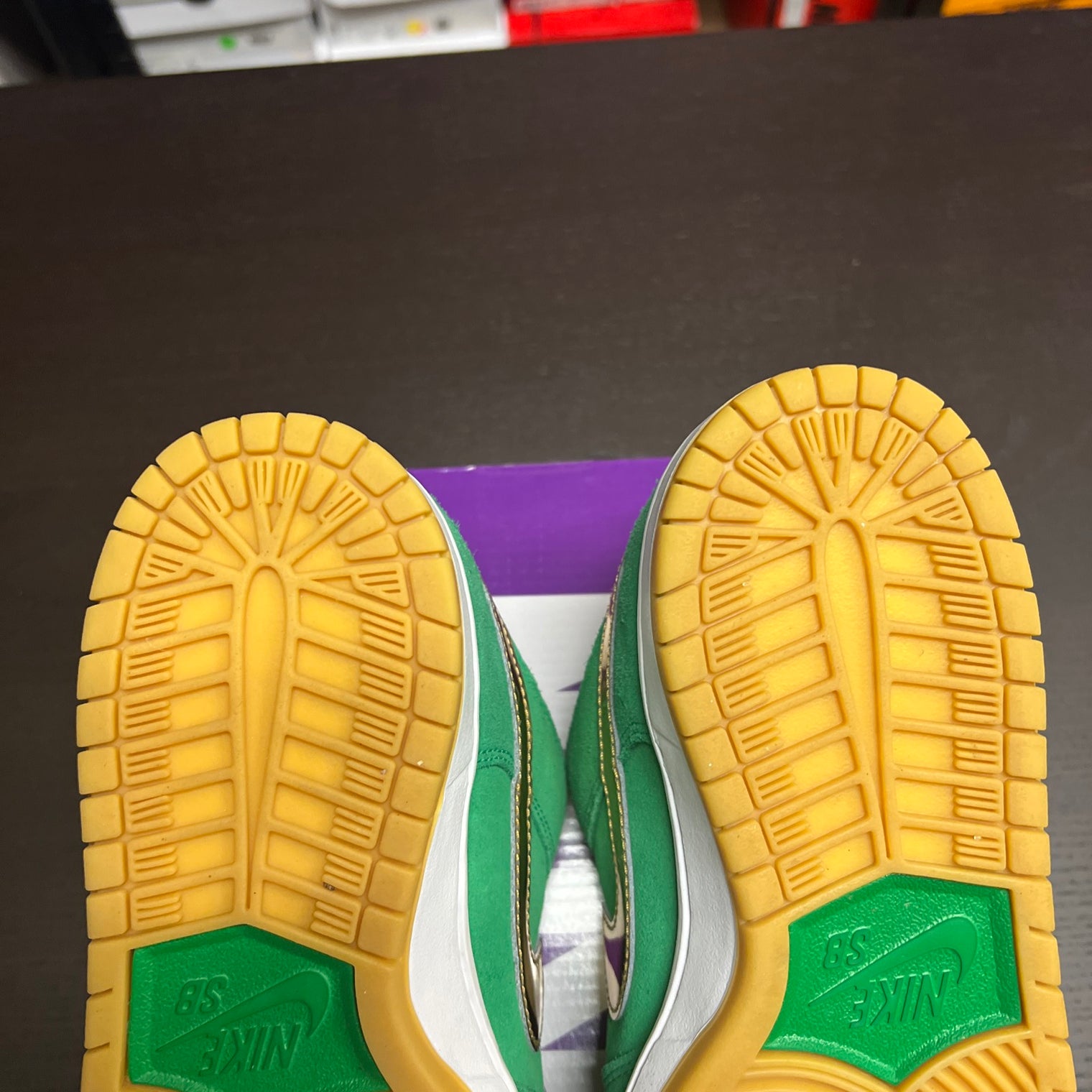 St. Patrick Day SB Dunk Low (Like new)