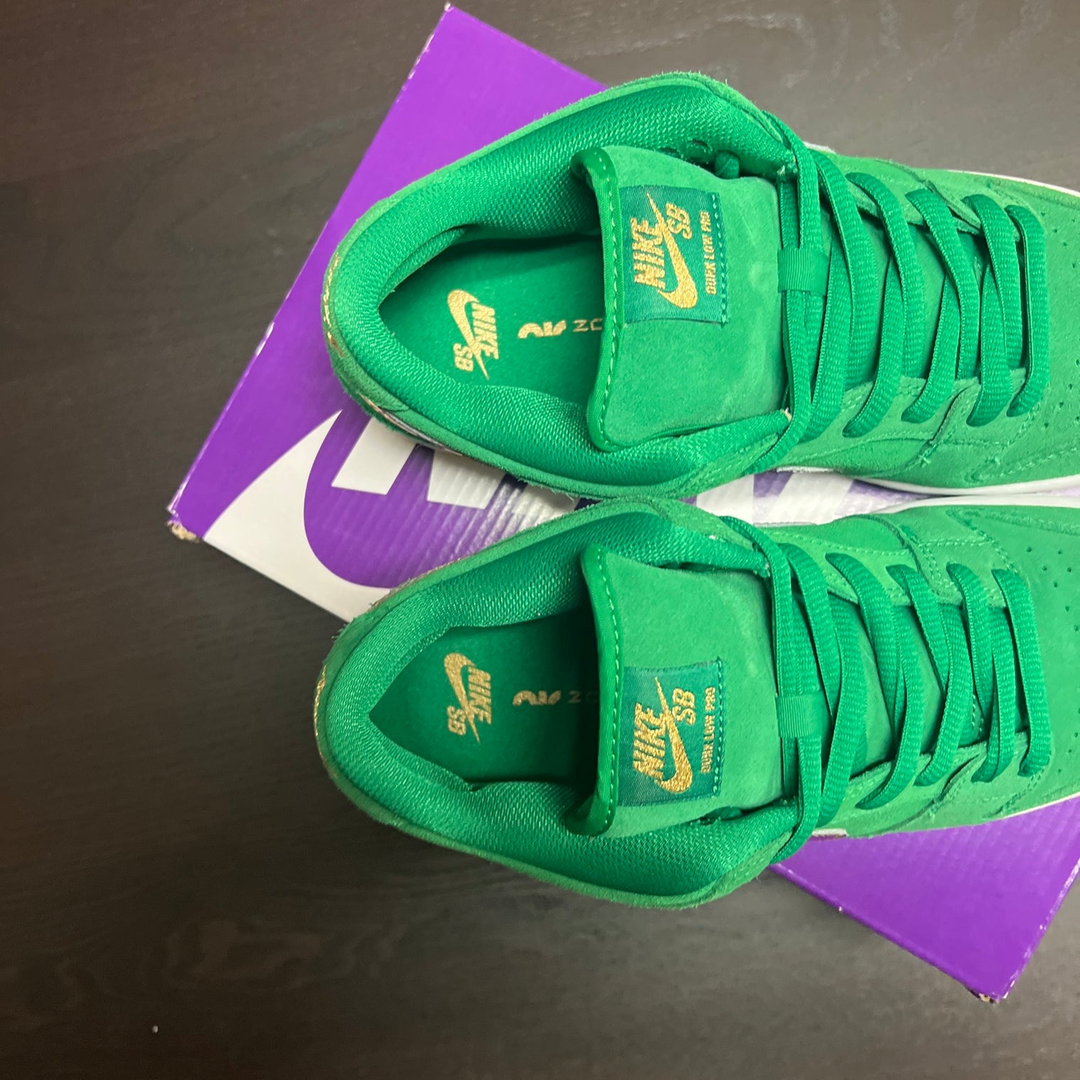St. Patrick Day SB Dunk Low (Like new)