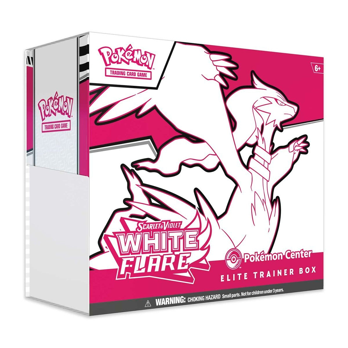 White Flare Pokemon Elite Trainer Box Pokemon Center Exclusive