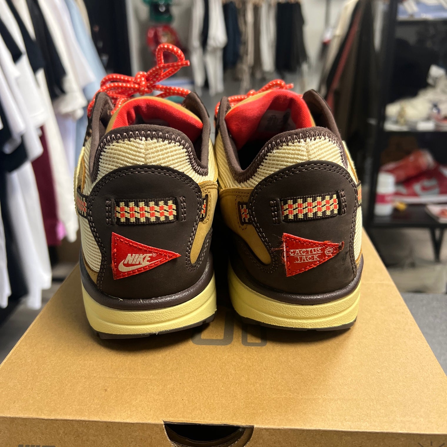 Nike Air Max 1 x Travis Scott Low Baroque Brown (USED)