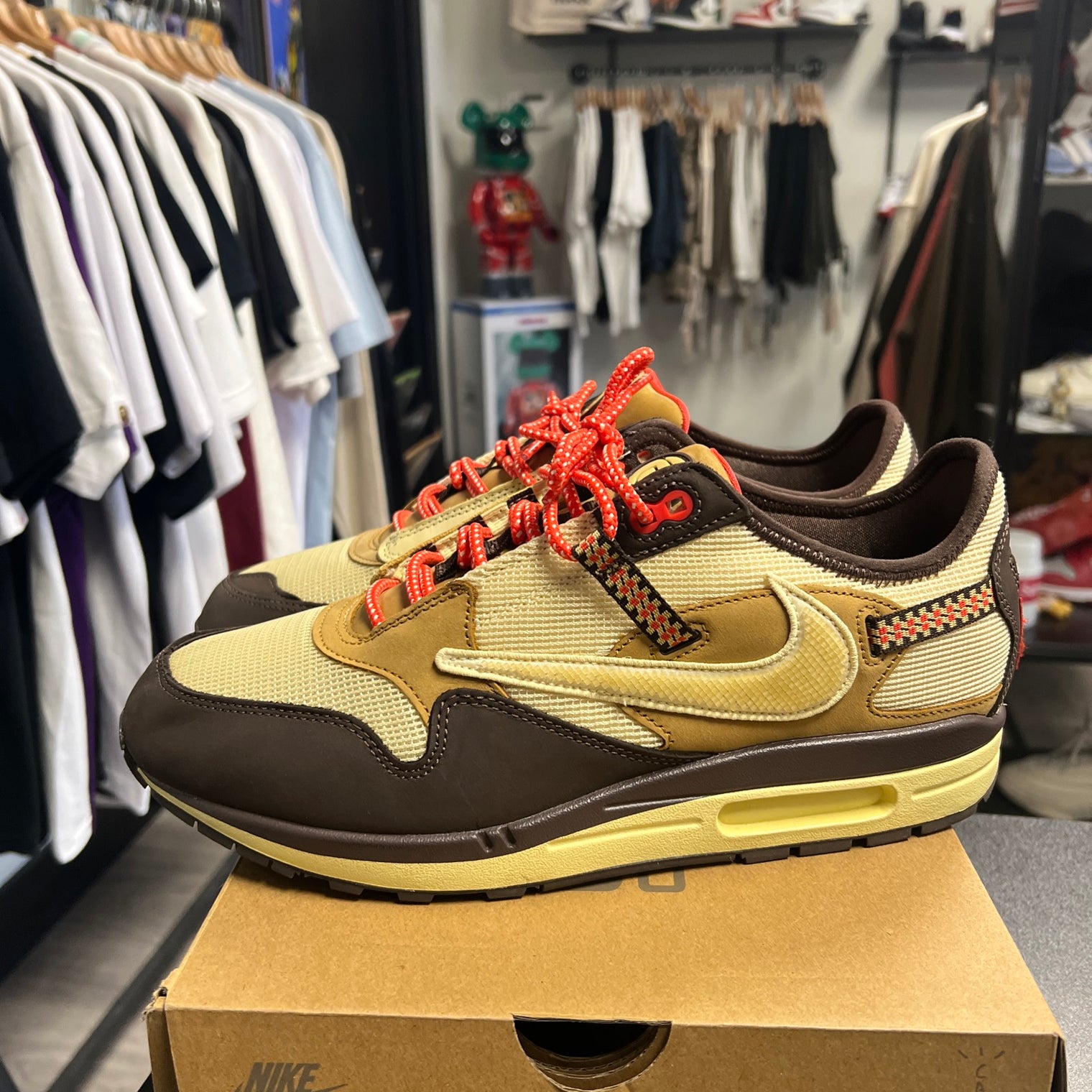 Nike Air Max 1 x Travis Scott Low Baroque Brown (USED)