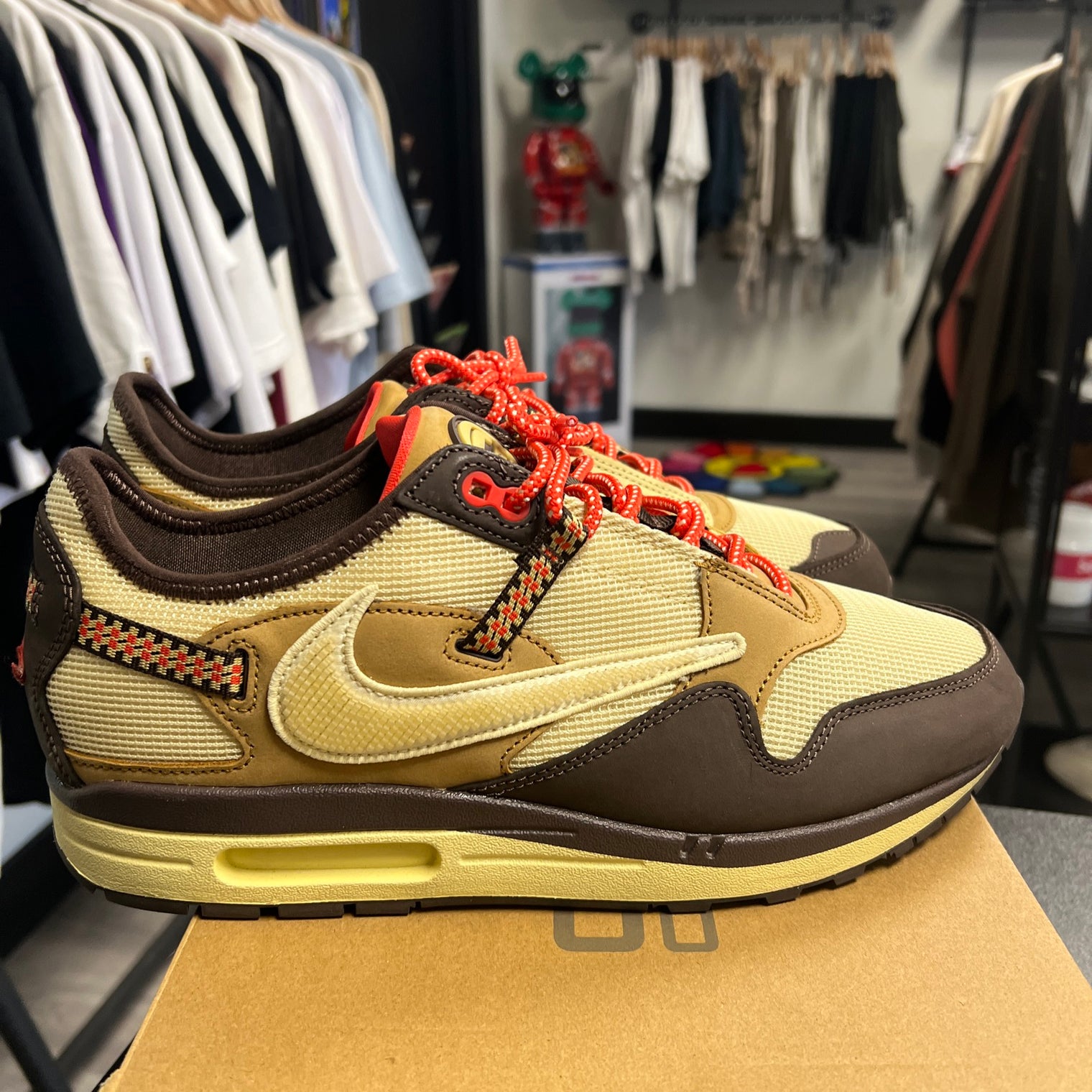 Nike Air Max 1 x Travis Scott Low Baroque Brown (USED)