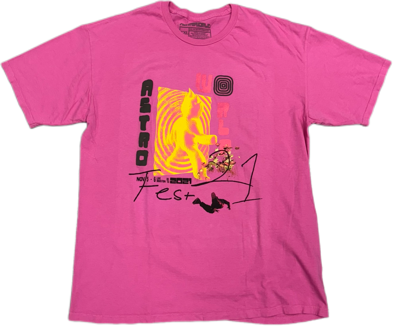 Astrofest 2021 Tee Pink