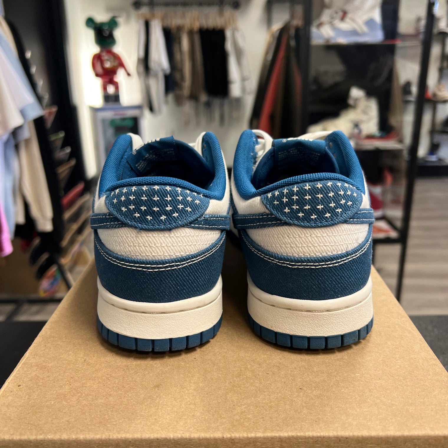 Industrial Blue Dunk Low (USED, no box)
