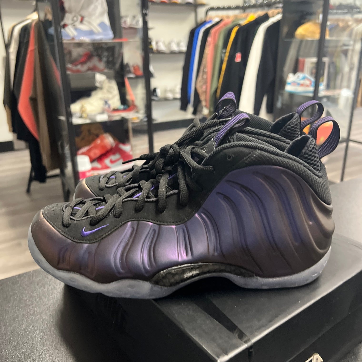 Nike Air Foamposite One Eggplant (Like New)