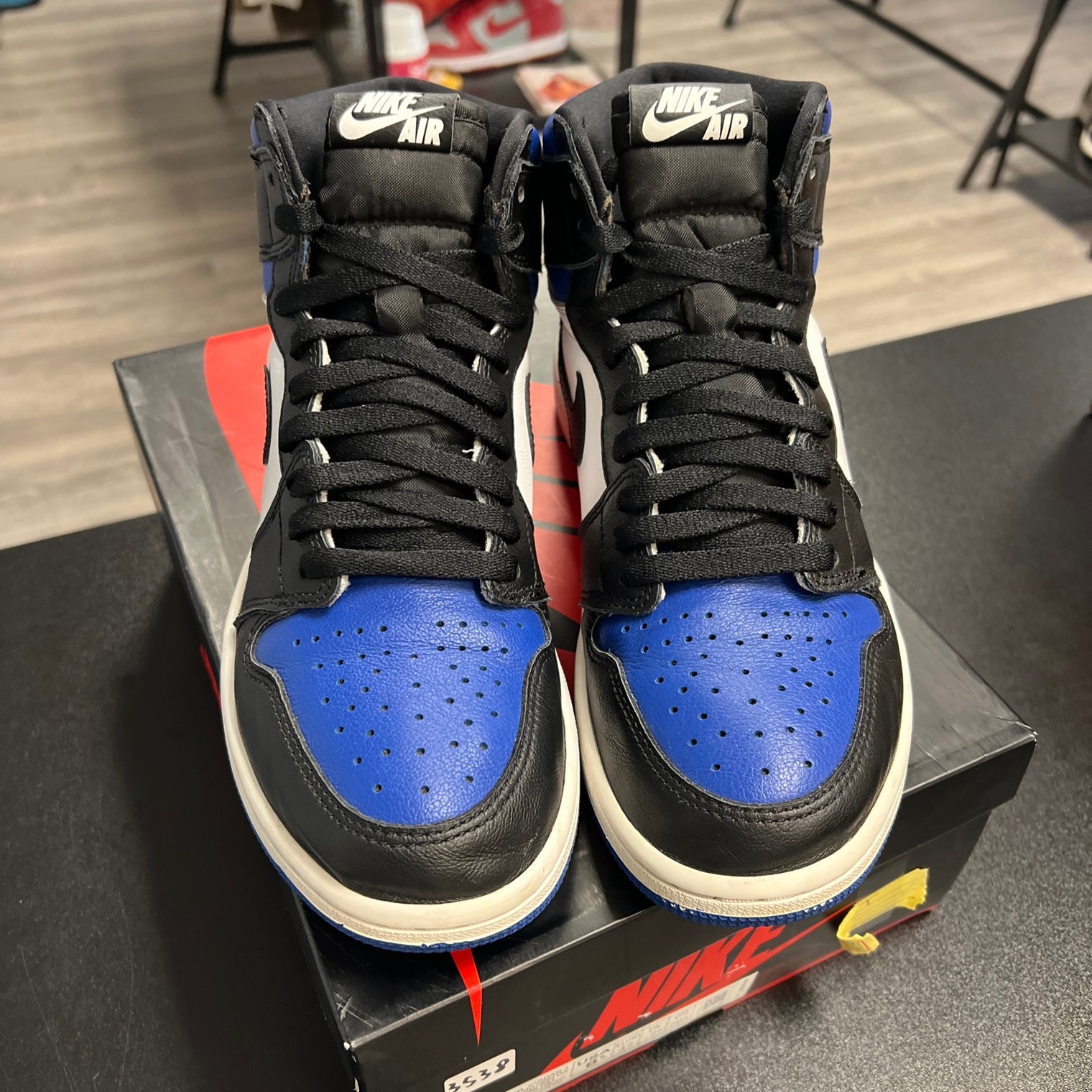 Royal Toe Jordan 1 High (USED)