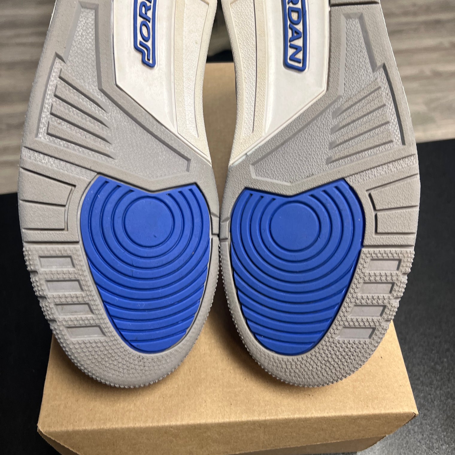 Racer Blue Jordan 3 (USED, no box)