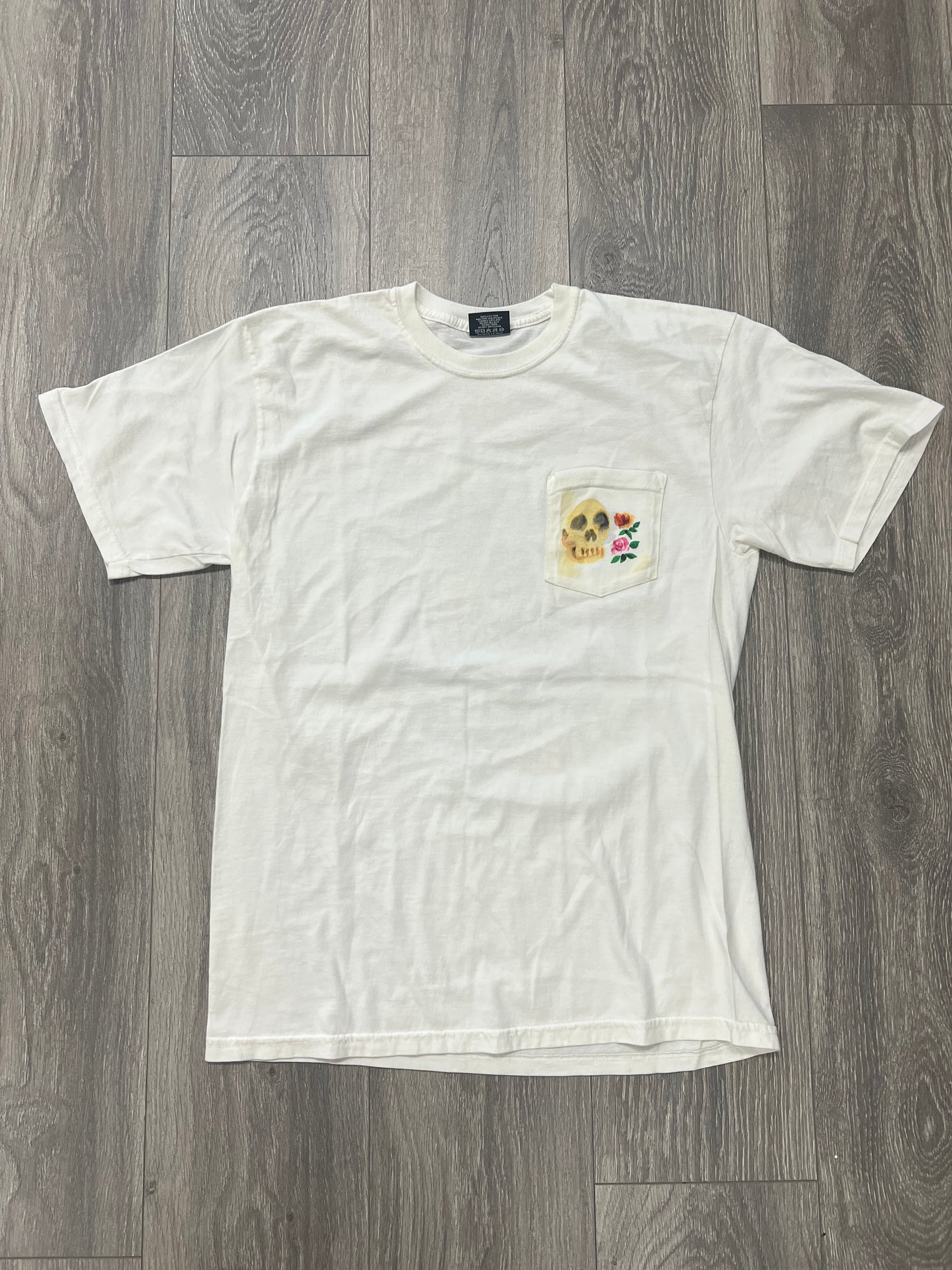 Stussy Skull Tee White