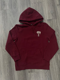Stussy Hoodie Maroon