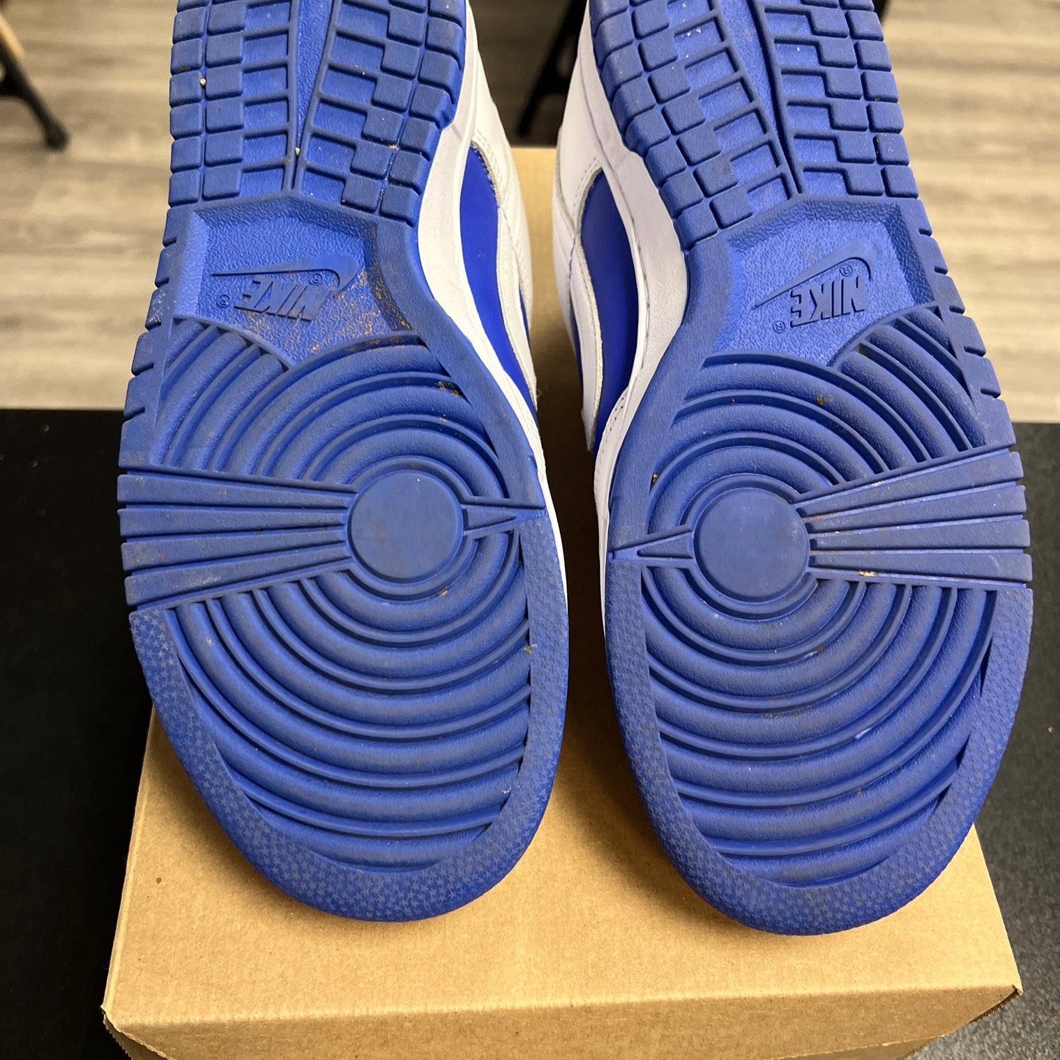 Racer Blue Dunk Low (USED, no box)