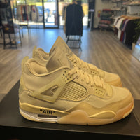Off-White Sail Jordan 4 (USED)