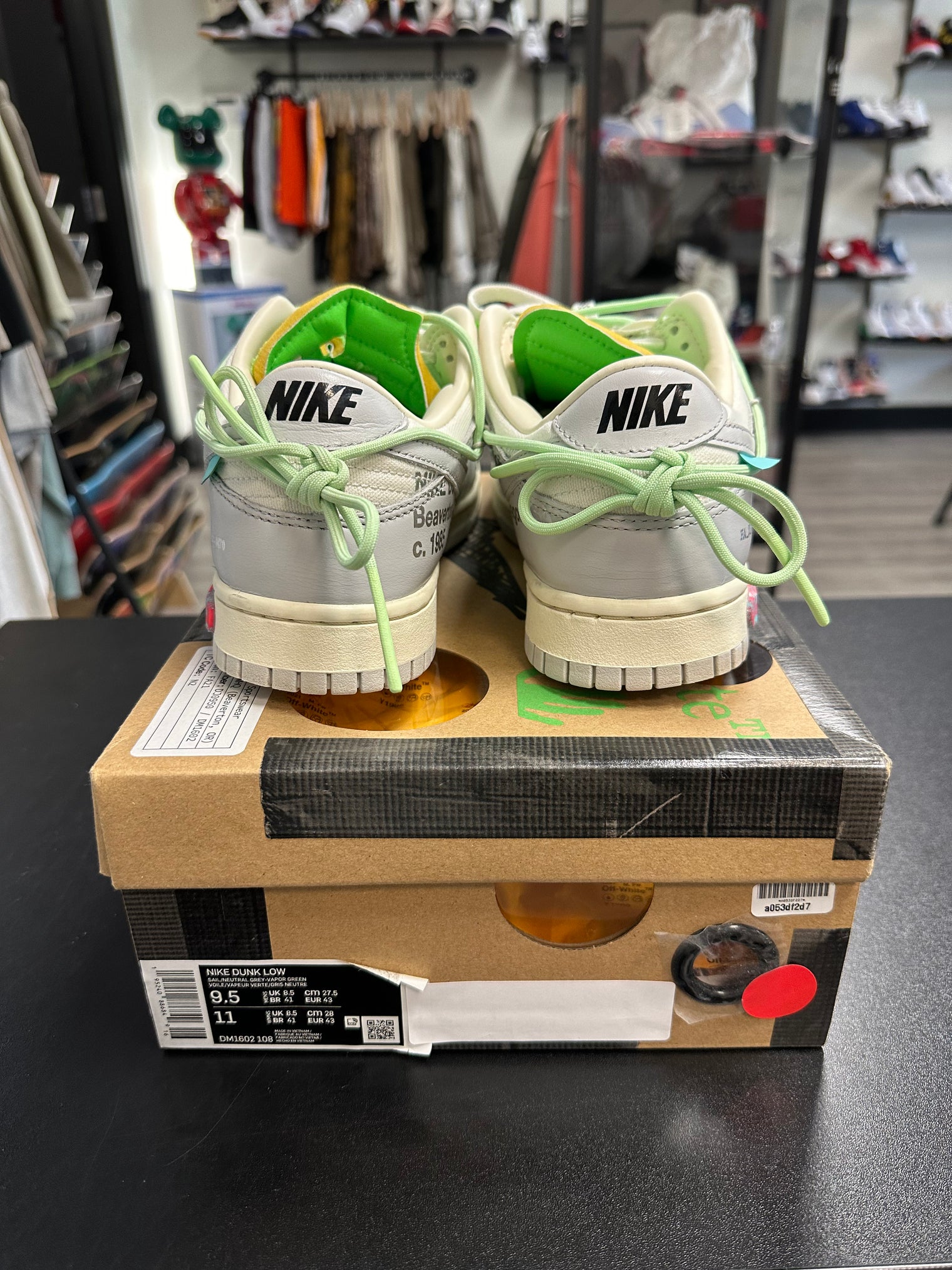 Off-White Lot 7 Dunk Low (USED)