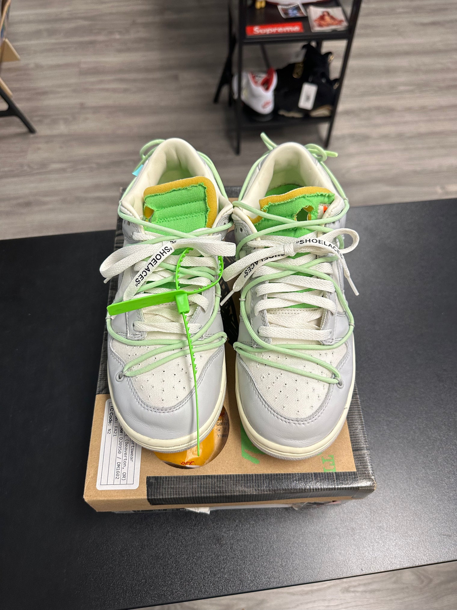 Off-White Lot 7 Dunk Low (USED)
