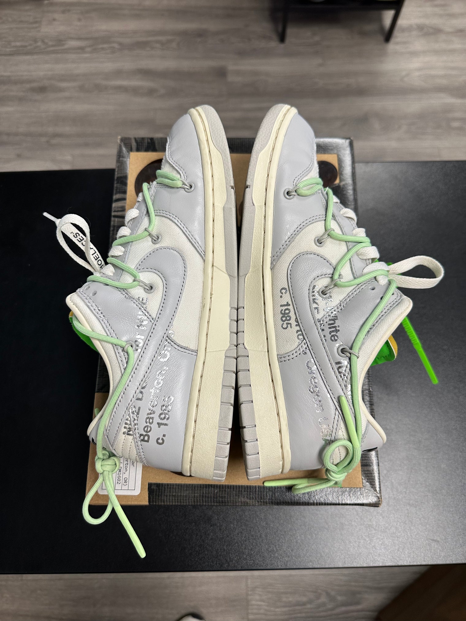 Off-White Lot 7 Dunk Low (USED)