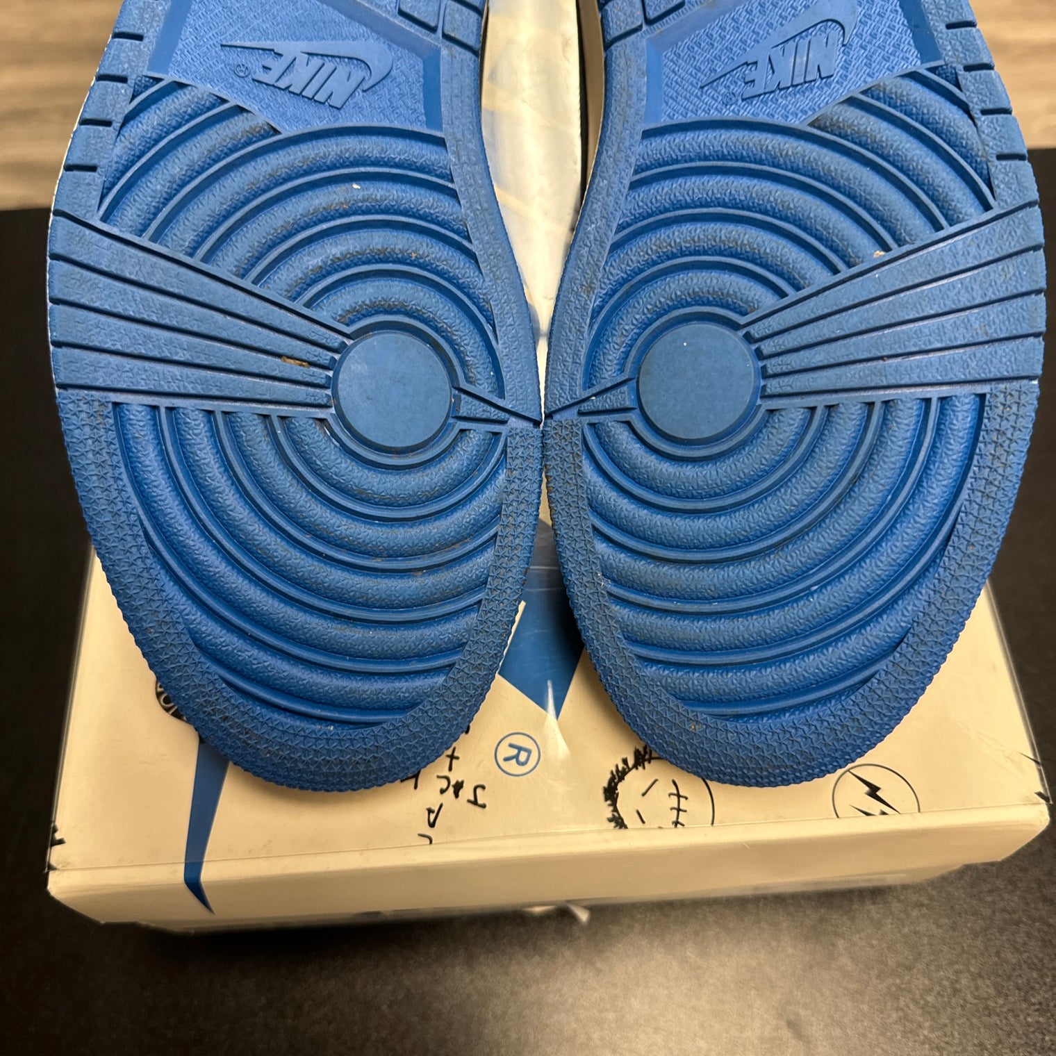 Jordan 1 Retro x Fragment Design x Travis Scott Low Blue (USED)