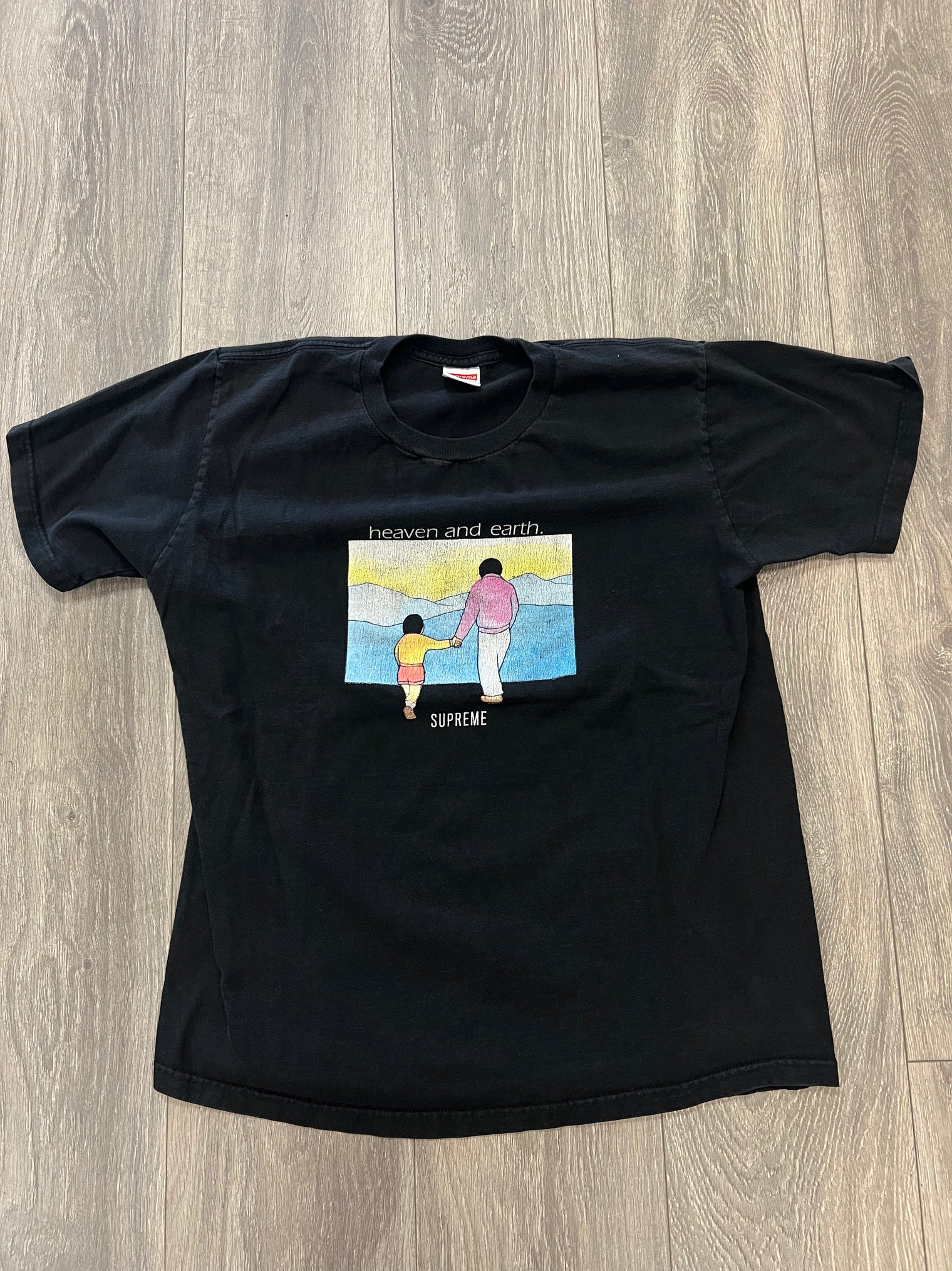 Supreme Heaven on Earth Tee Black (USED)