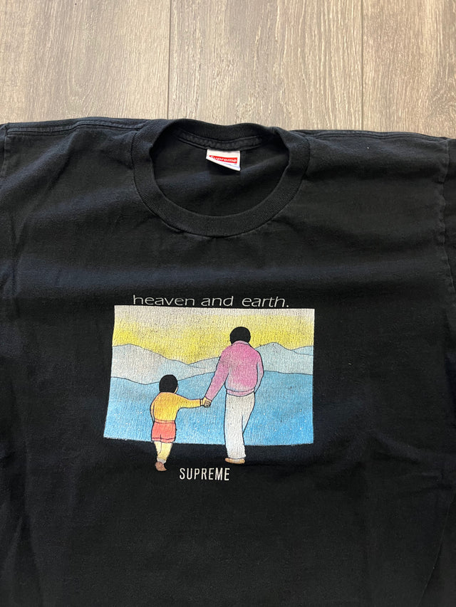 Supreme Heaven on Earth Tee Black (USED)