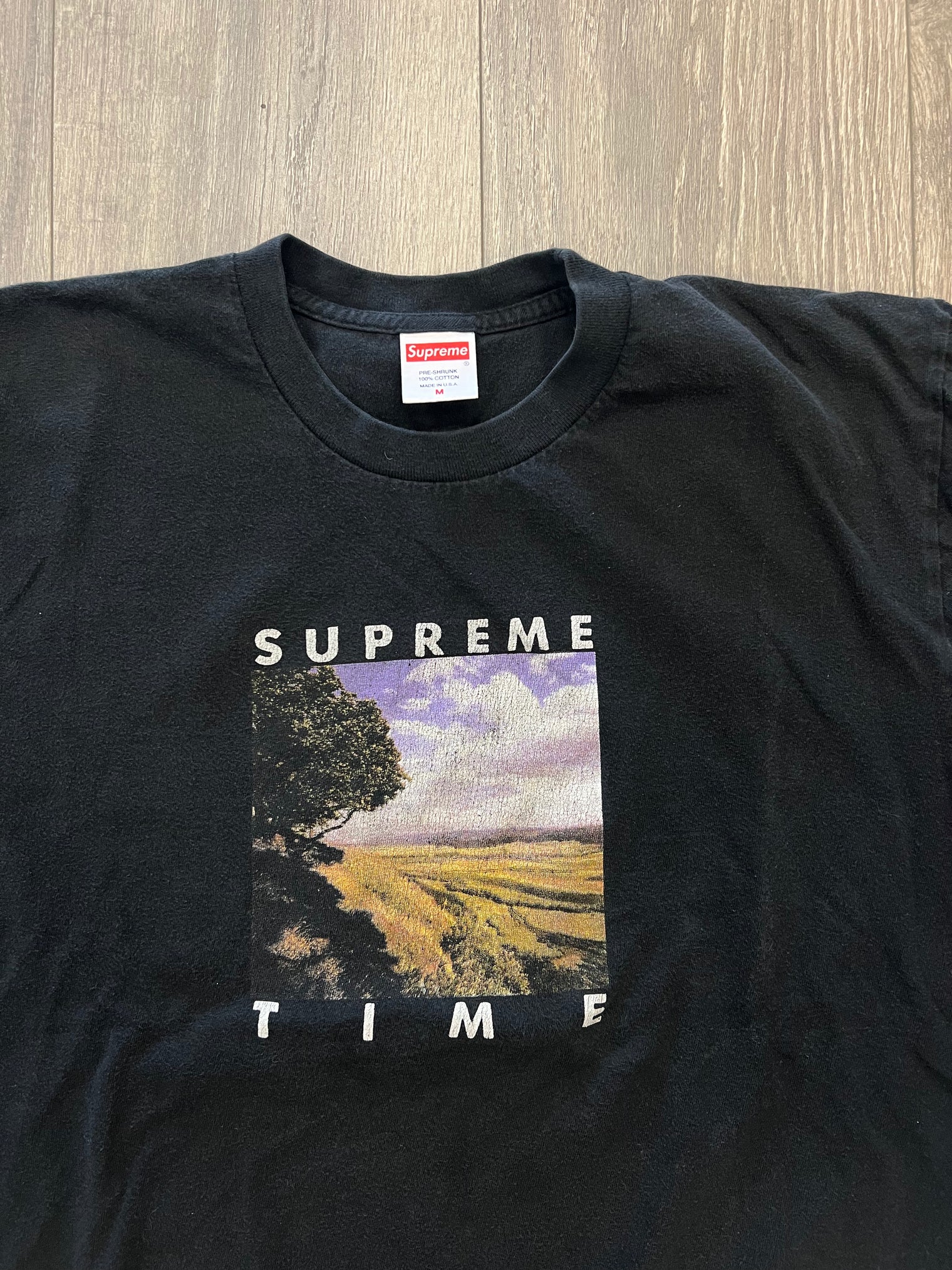 Supreme Time Tee Black (USED)
