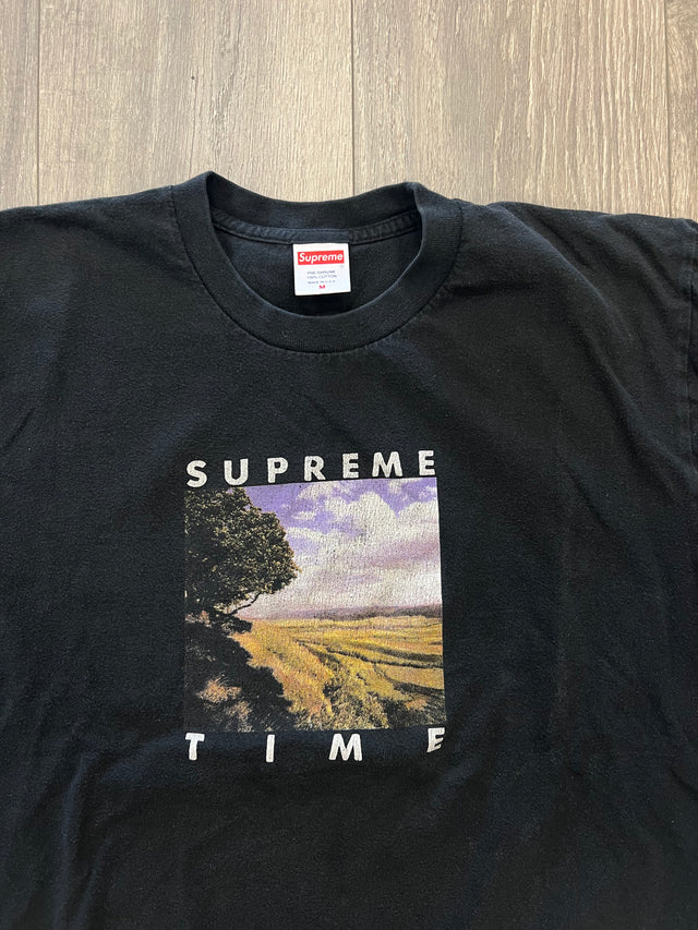 Supreme Time Tee Black (USED)