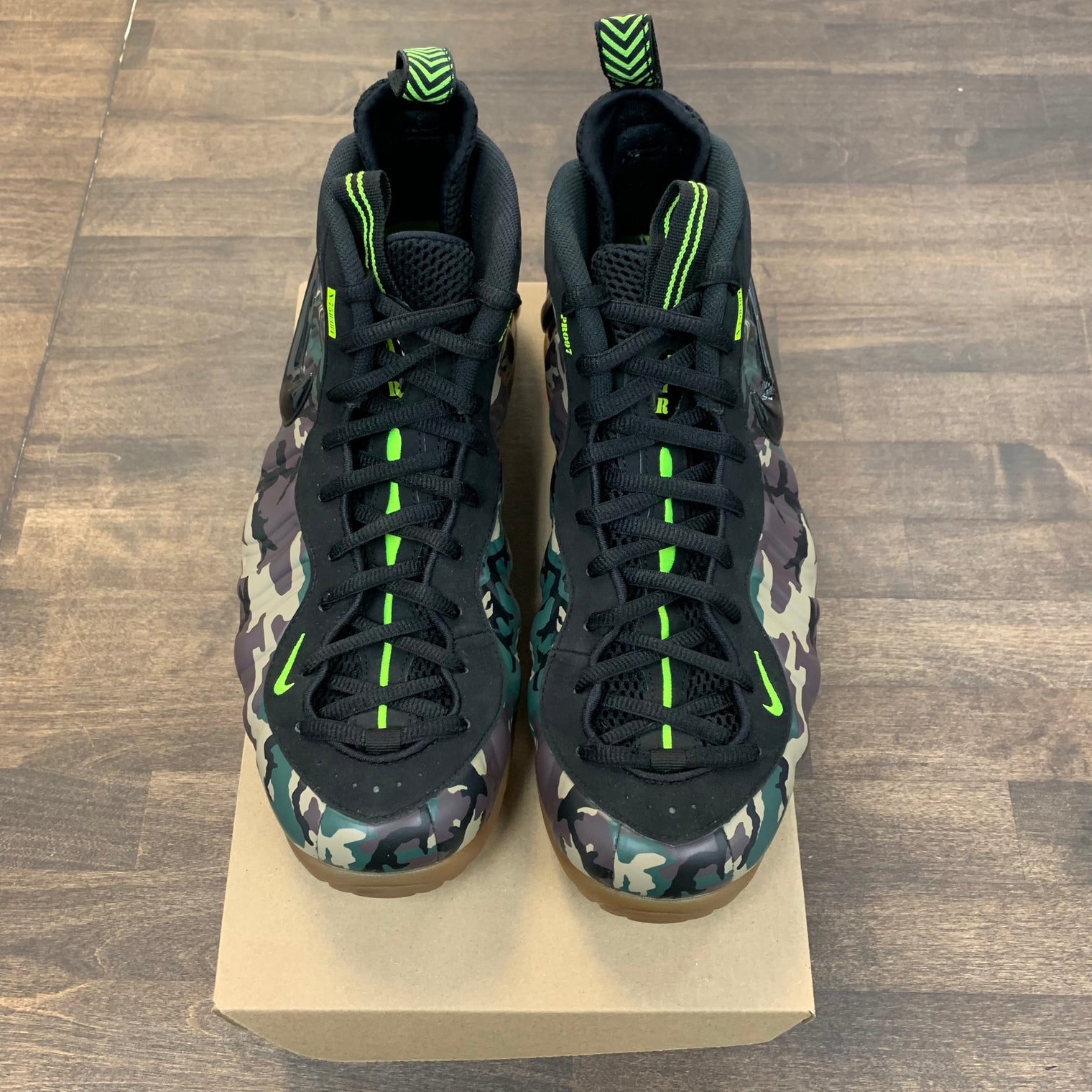 Pro Army Camo Nike Foamposite (USED,No Box)