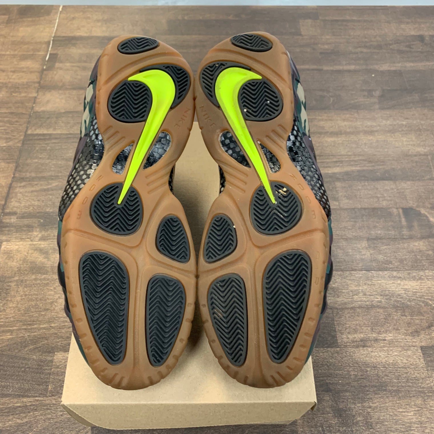 Pro Army Camo Nike Foamposite (USED,No Box)
