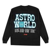 Travis Scott Astroworld Tour Horse L/S Tee Black