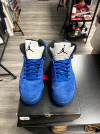 Blue Suede Jordan 5 (USED,No Box)