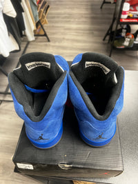 Blue Suede Jordan 5 (USED,No Box)