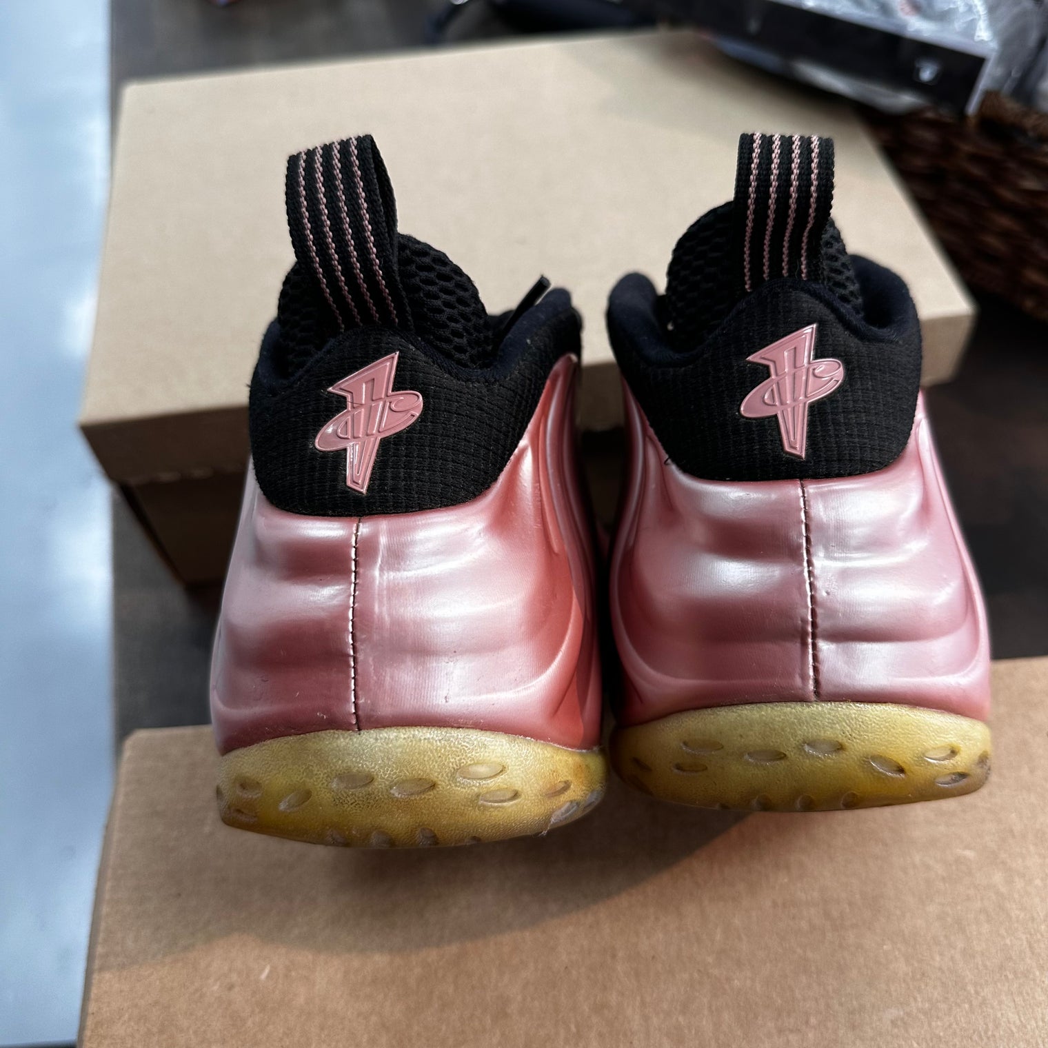 Pearlized Pink Nike Foamposite (USED)