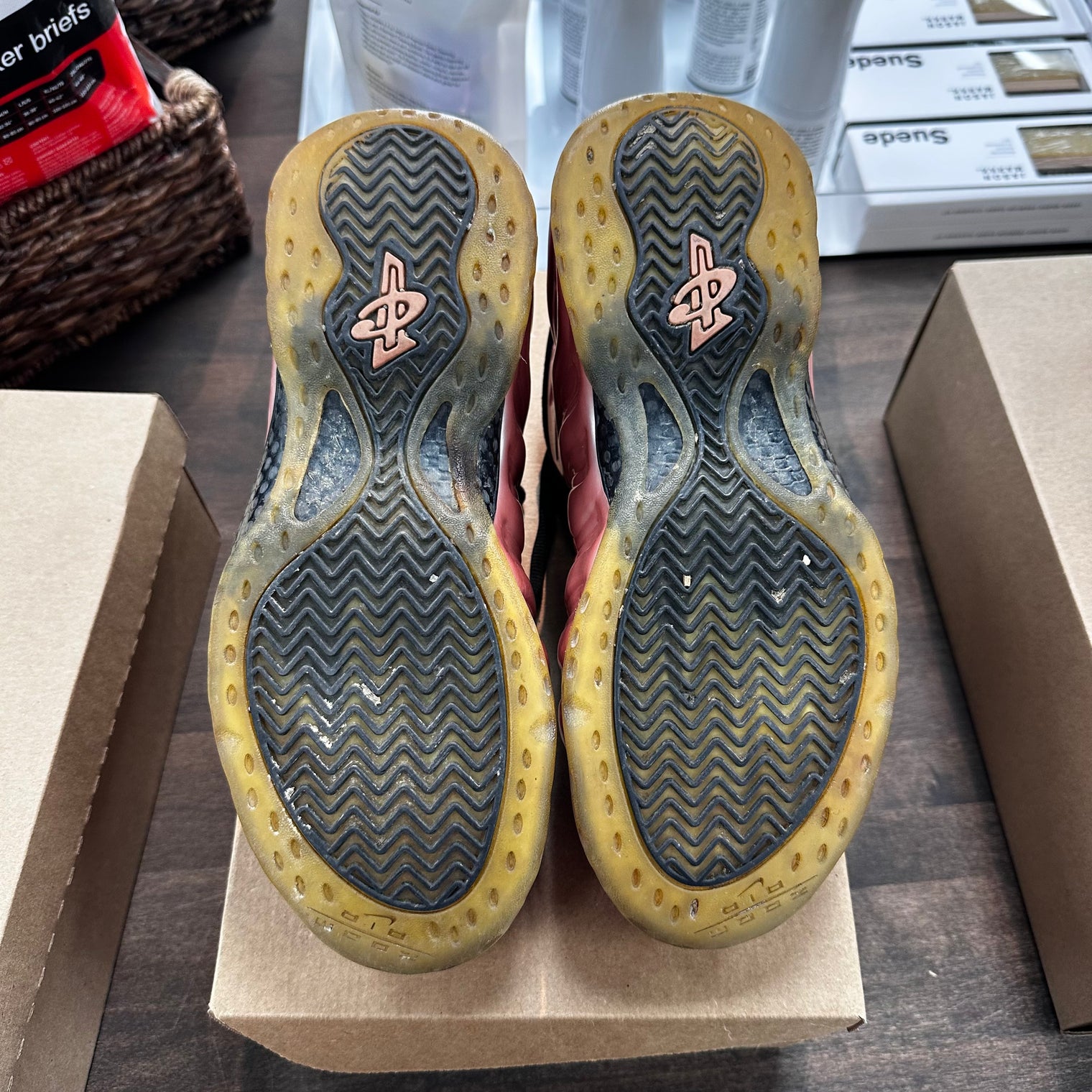 Pearlized Pink Nike Foamposite (USED)