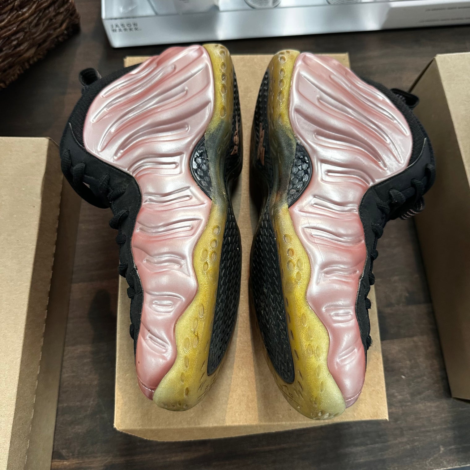 Pearlized Pink Nike Foamposite (USED)