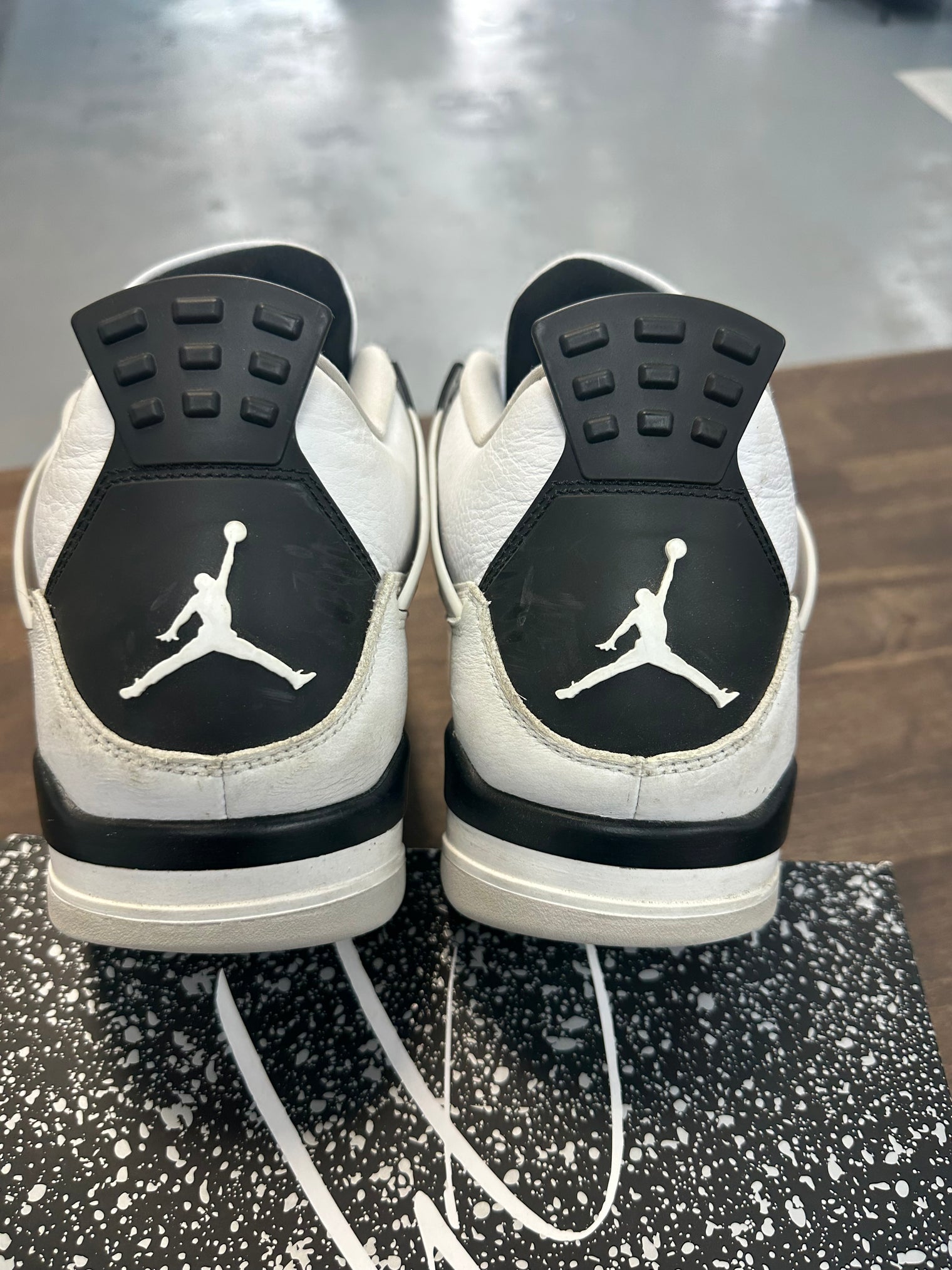 Military Black Jordan 4 (USED)
