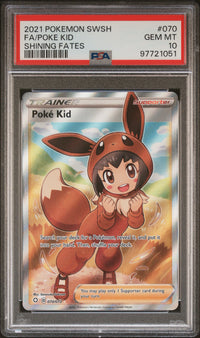 PSA 10 | Pokemon TCG Shining Fates Poke Kid #70