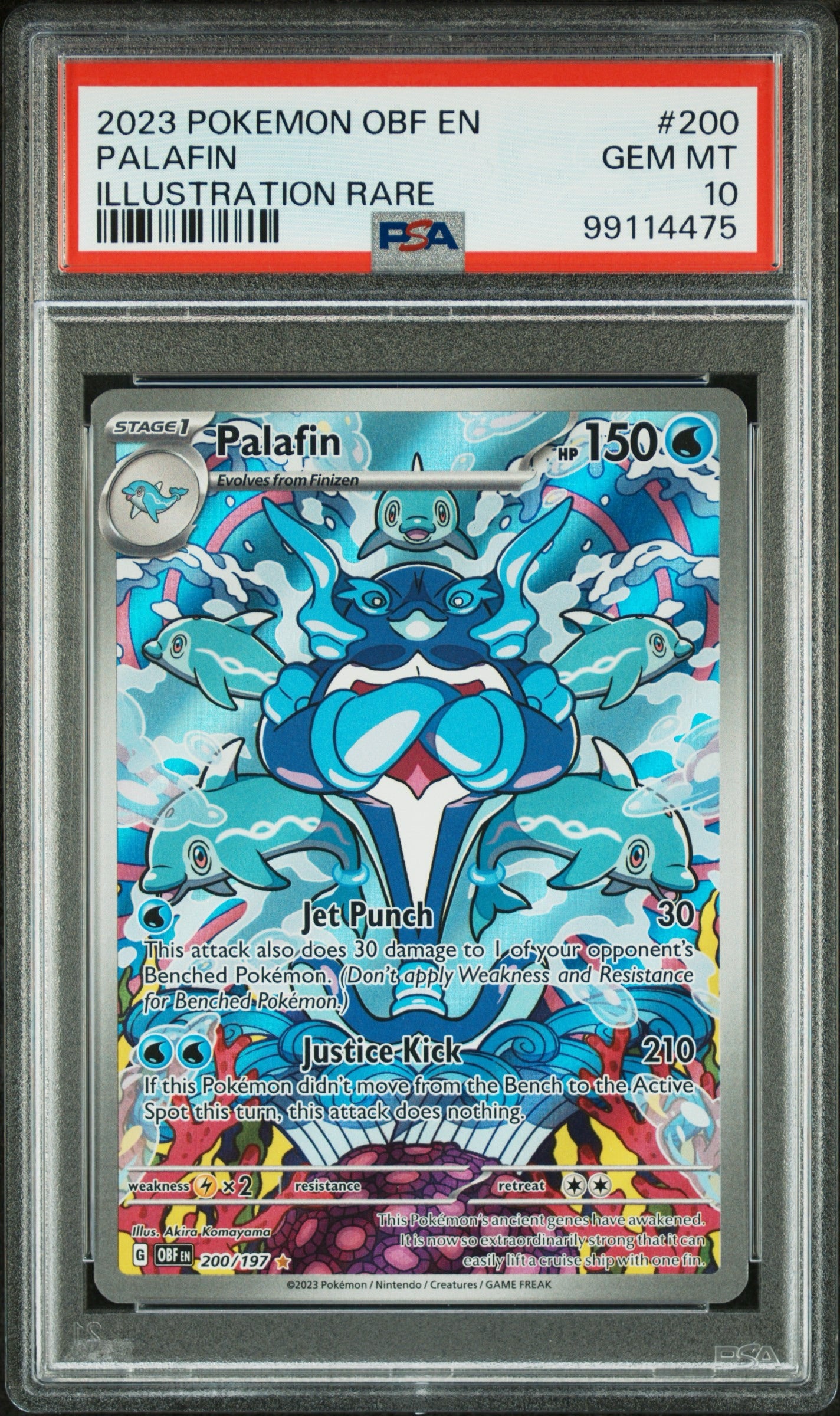 PSA 10 | Pokemon TCG Obsidian Flames Plafin #200