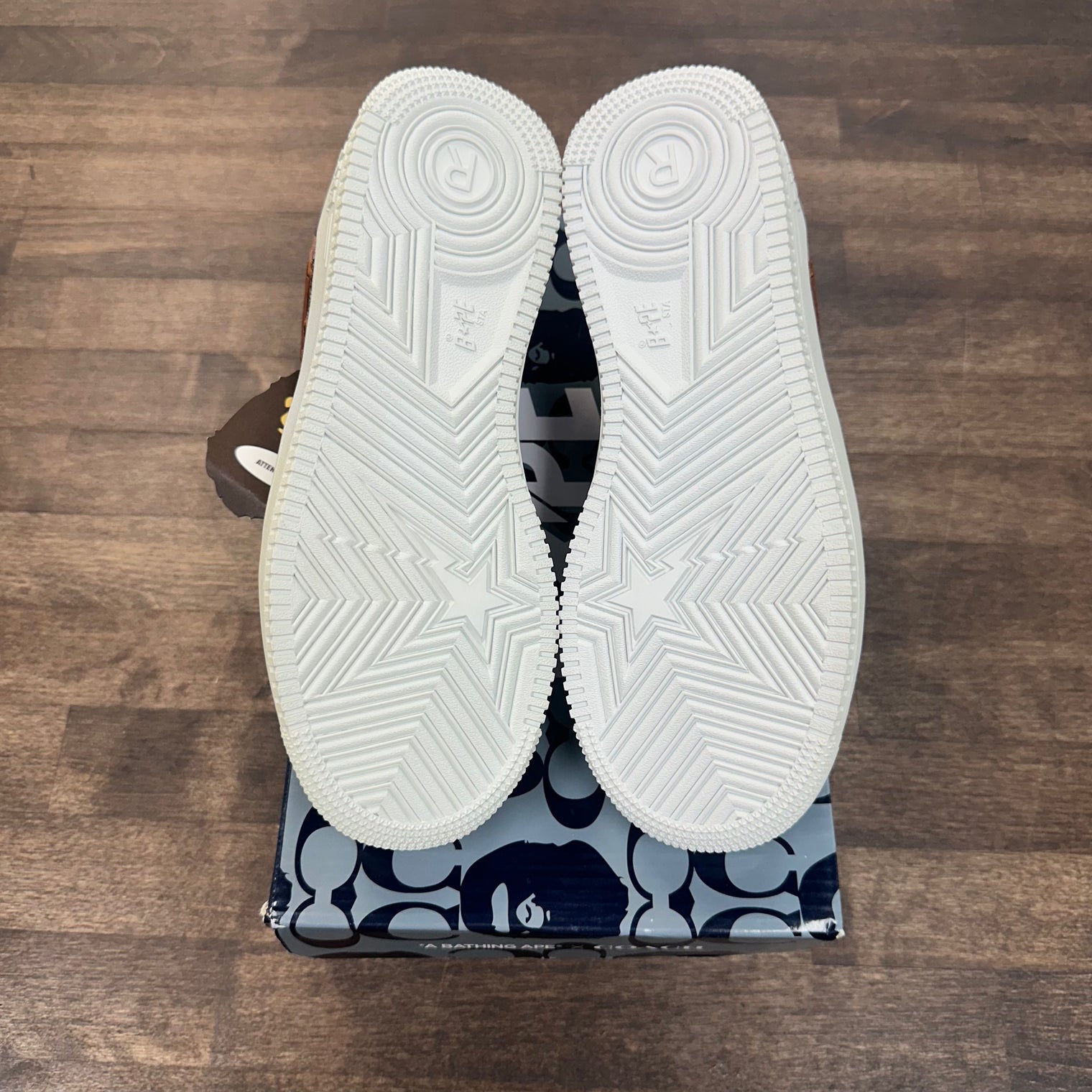 A Bathing Ape Bapesta Low Coach Blue