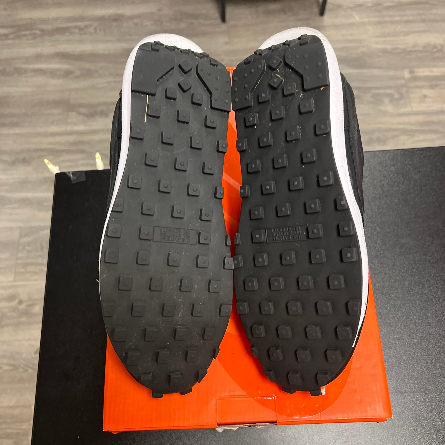Nike Sacai LDwaffle Black Nylon (Used)