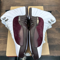 (W) White A Ma Maniere Jordan 12 (USED)