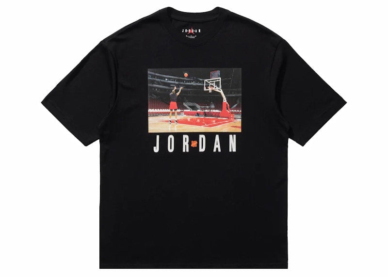 Jordan x Undefeated Free Throw Tee Black
