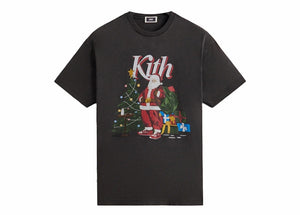 Kith Kithmas Santa Vintage Tee Black