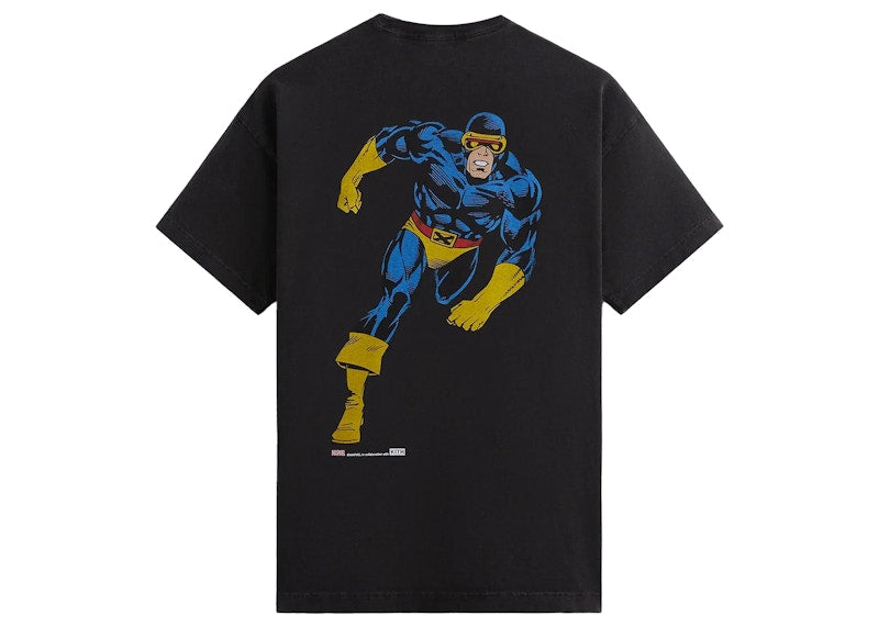 Kith x Marvel X-Men Cyclops Vintage Tee Black PH - Stockx_View_02