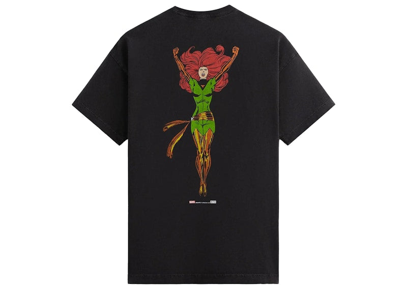 Kith x Marvel X-Men Phoenix Tee Black PH - Stockx_View_02
