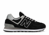New Balance 574 Black Grey (Women's)