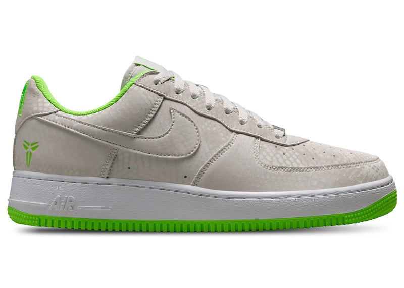 Nike Air Force 1 Low Kobe Bryant Forever Vast Grey Electric Green