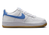 Nike Air Force 1 Low White Gum Light Brown Blue Beyond (GS)