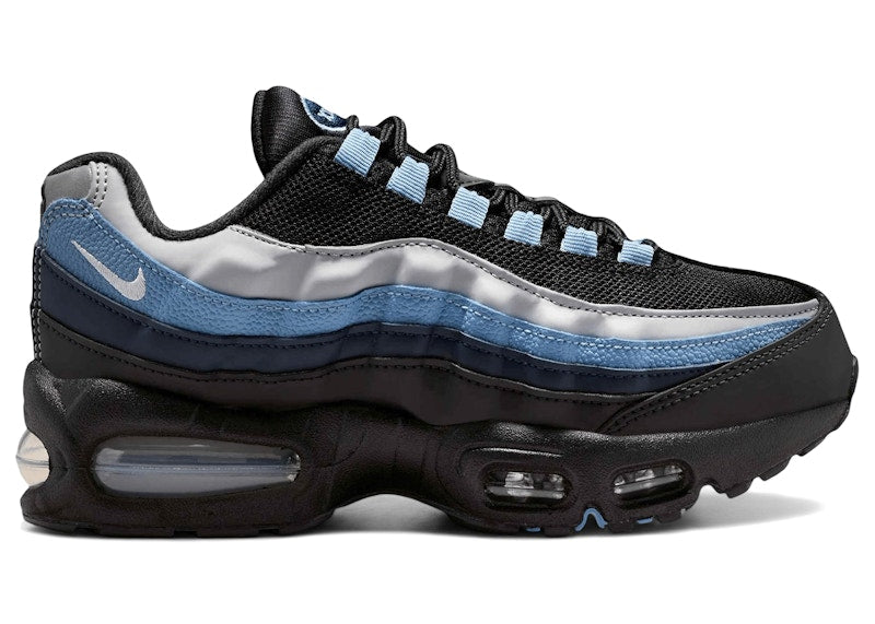 Nike Air Max 95 Black Smoke Grey Work Blue (GS)