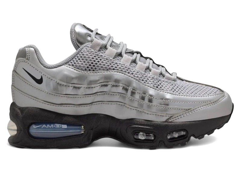 Nike Air Max 95 SE Big Bubble Total 90 Metallic Silver