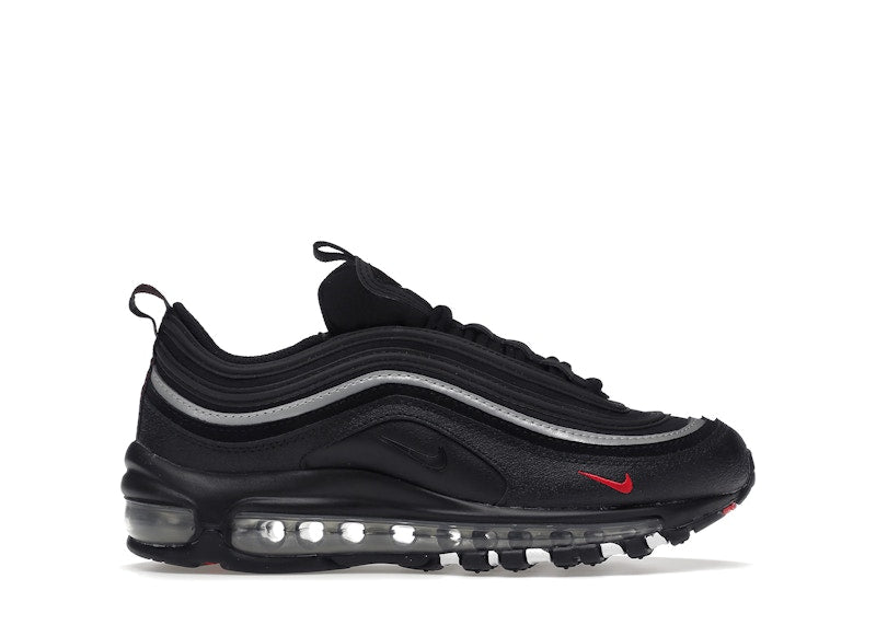 Nike Air Max 97 Black Silver Red (GS)