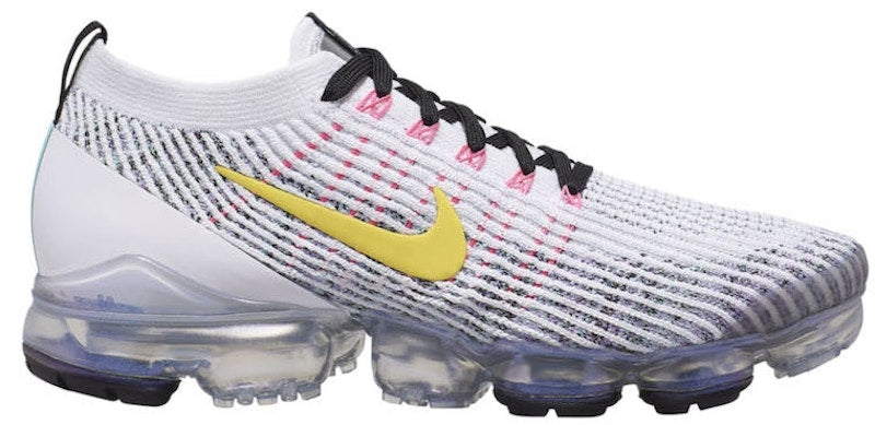 Nike Air VaporMax 3 White Dynamic Yellow